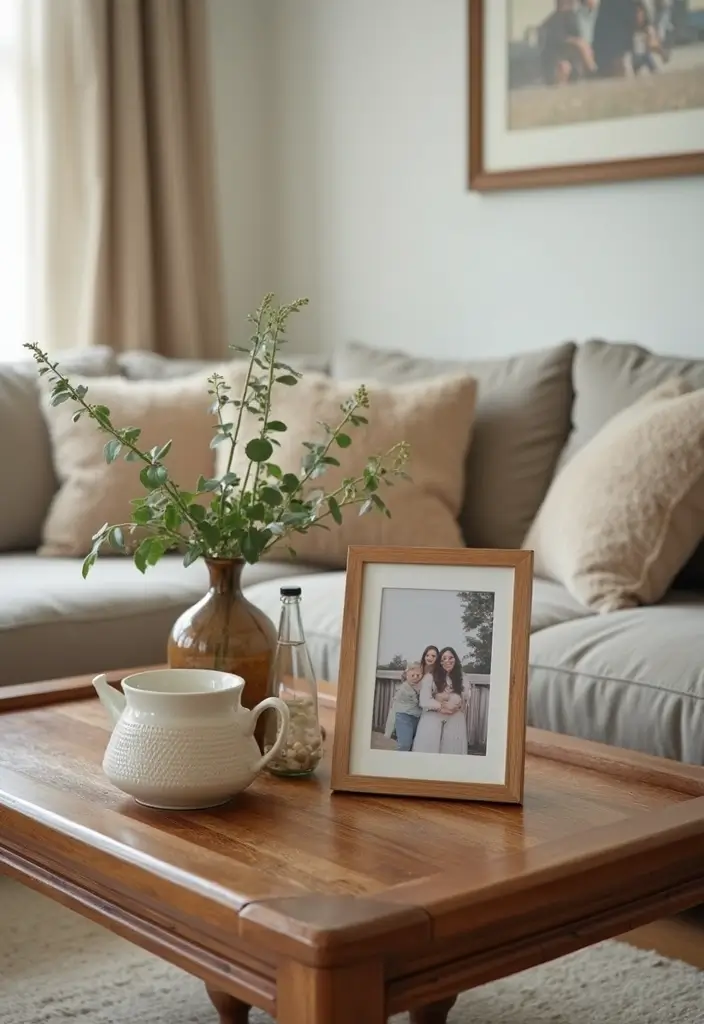 27 Coffee Table Decor Living Room Ideas for Stylish Centerpieces 24 27 Coffee Table Decor Living Room Ideas for Stylish Centerpieces - 24. Personalized Touches