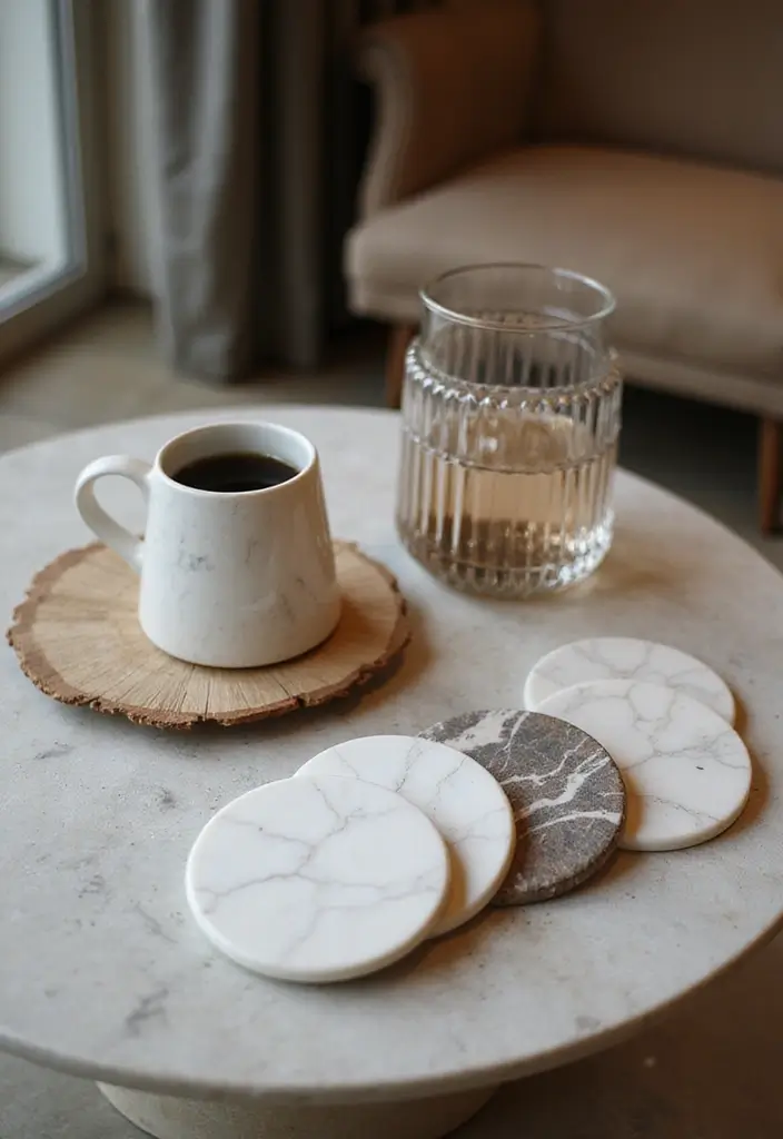 27 Coffee Table Decor Living Room Ideas for Stylish Centerpieces 27 27 Coffee Table Decor Living Room Ideas for Stylish Centerpieces - 27. A Touch of Luxury