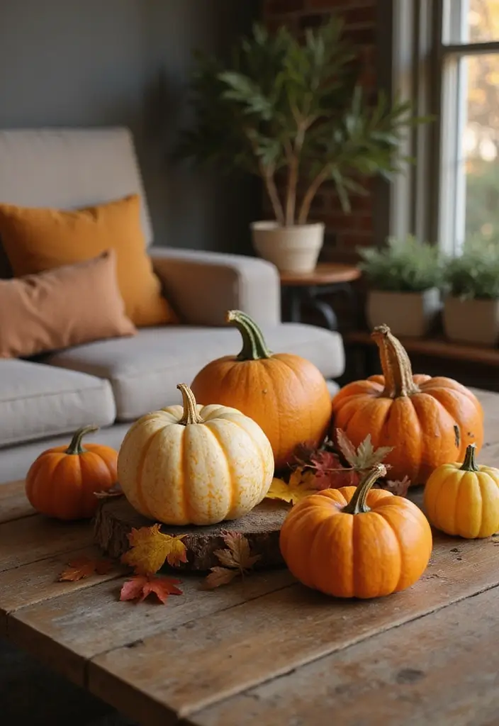 27 Coffee Table Decor Living Room Ideas for Stylish Centerpieces 6 27 Coffee Table Decor Living Room Ideas for Stylish Centerpieces - 6. Seasonal Swaps