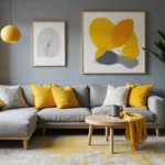 27 Grey and Yellow Living Room Ideas That Feel Fresh and Energetic