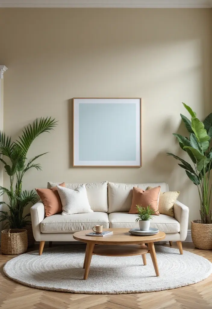 27 Living Room Accent Wall Ideas That Instantly Elevate the Space 3 27 Living Room Accent Wall Ideas That Instantly Elevate the Space - 3. Eco-Friendly Paints