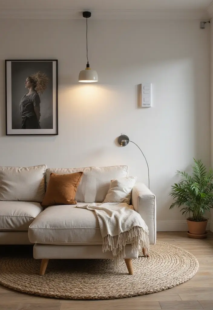 27 Living Room Lighting Ideas That Brighten and Elevate Interiors - 25. Eco-Conscious Light Switches