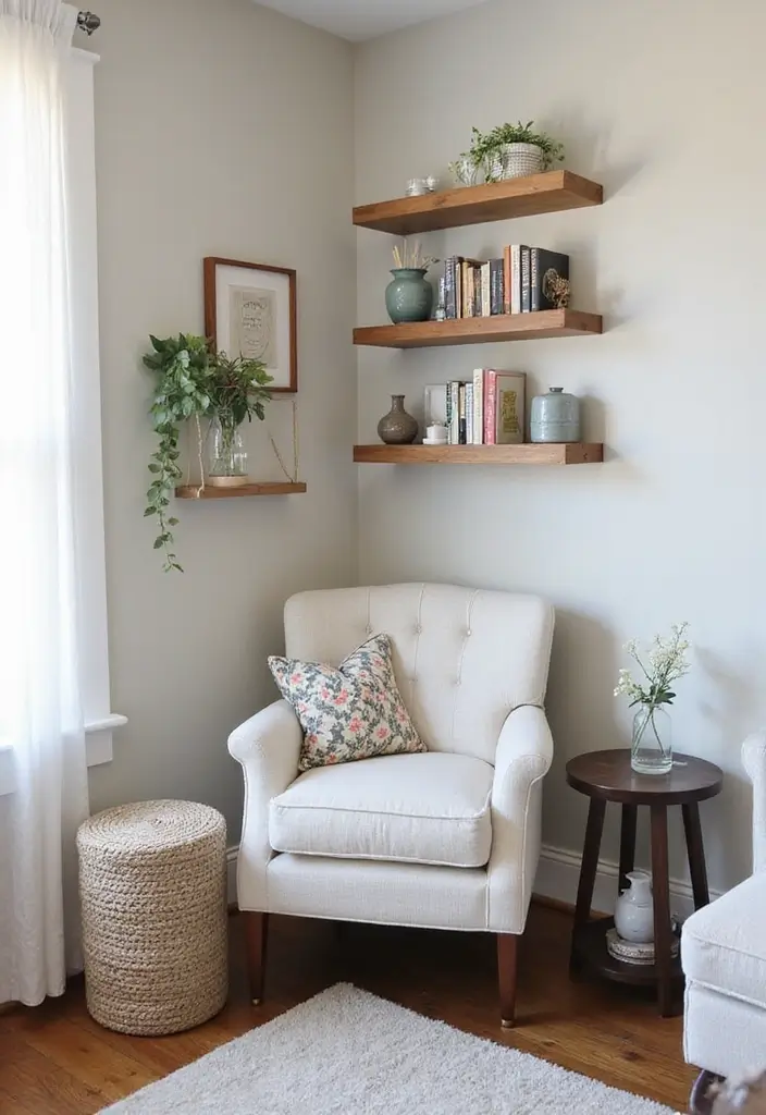 27 Pottery Barn Living Room Ideas for Timeless and Elegant Inspiration - 1. Cozy Corner Nook