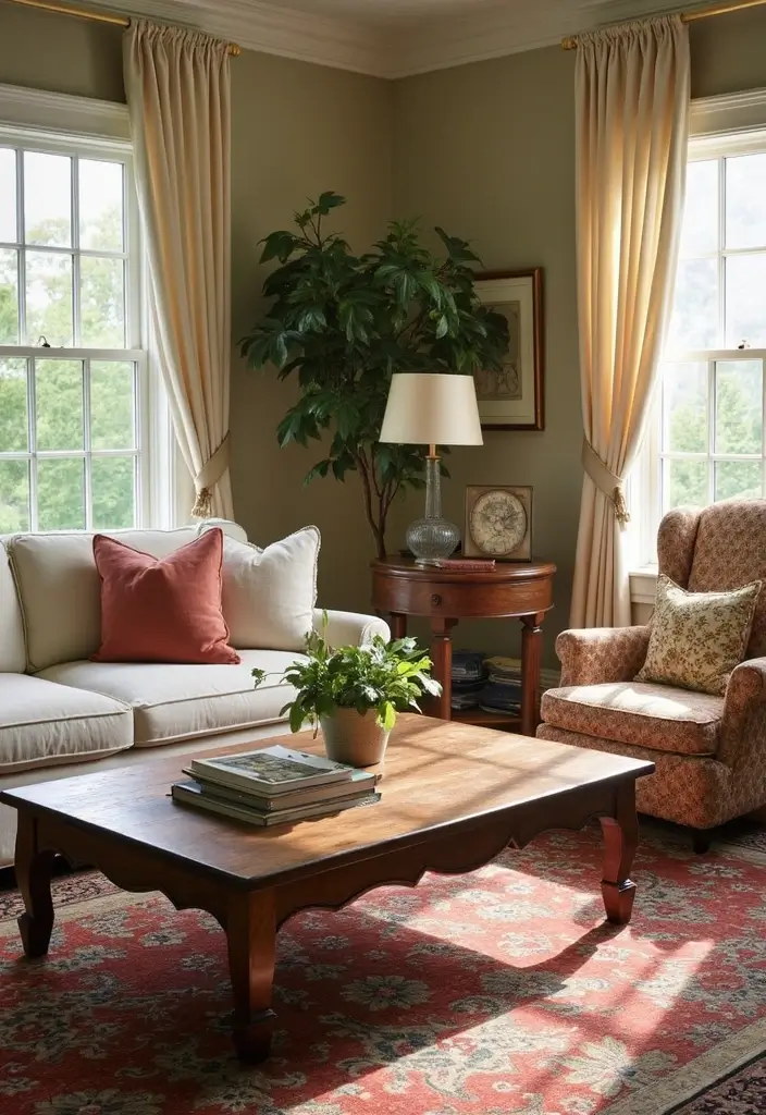 27 Pottery Barn Living Room Ideas for Timeless and Elegant Inspiration - 9. Vintage Accents