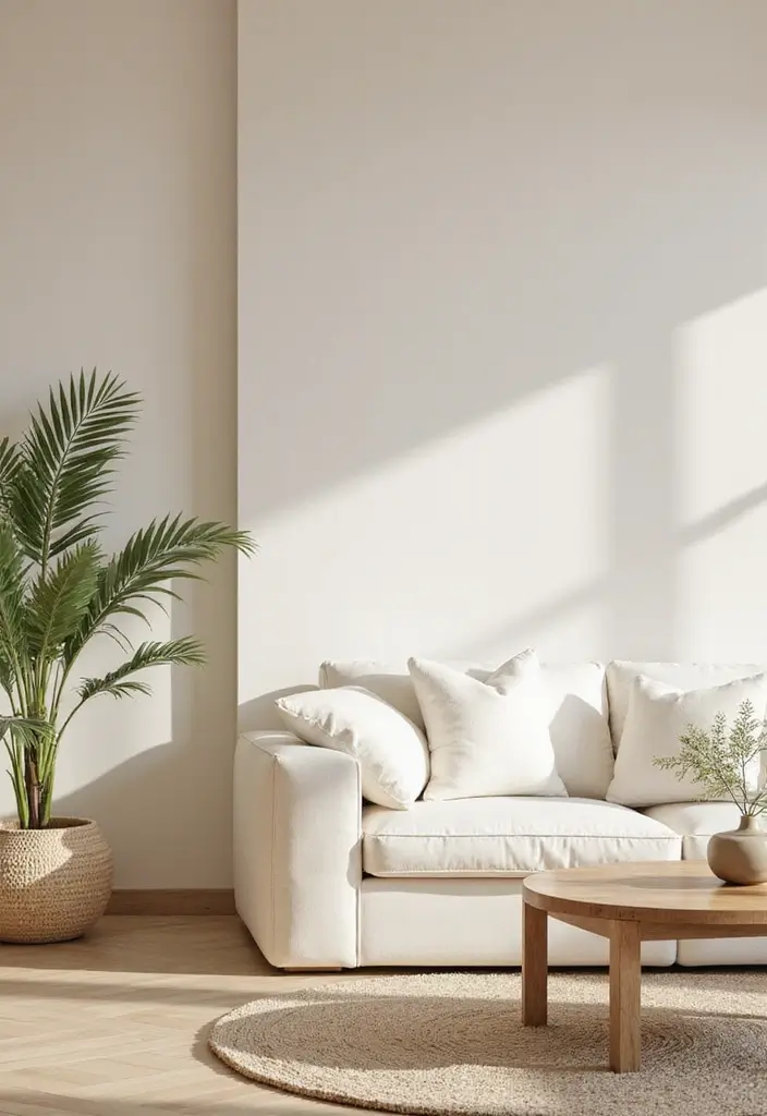 27 Simple Living Room Ideas for Effortless and Stylish Home Design 1 27 Simple Living Room Ideas for Effortless and Stylish Home Design - 1. Neutral Color Palette