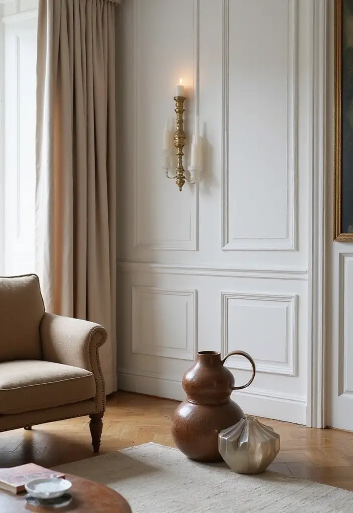 27 Simple Living Room Ideas for Effortless and Stylish Home Design 14 27 Simple Living Room Ideas for Effortless and Stylish Home Design - 14. Statement Accessories