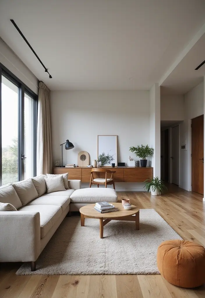 27 Simple Living Room Ideas for Effortless and Stylish Home Design 17 27 Simple Living Room Ideas for Effortless and Stylish Home Design - 17. Multi-functional Spaces