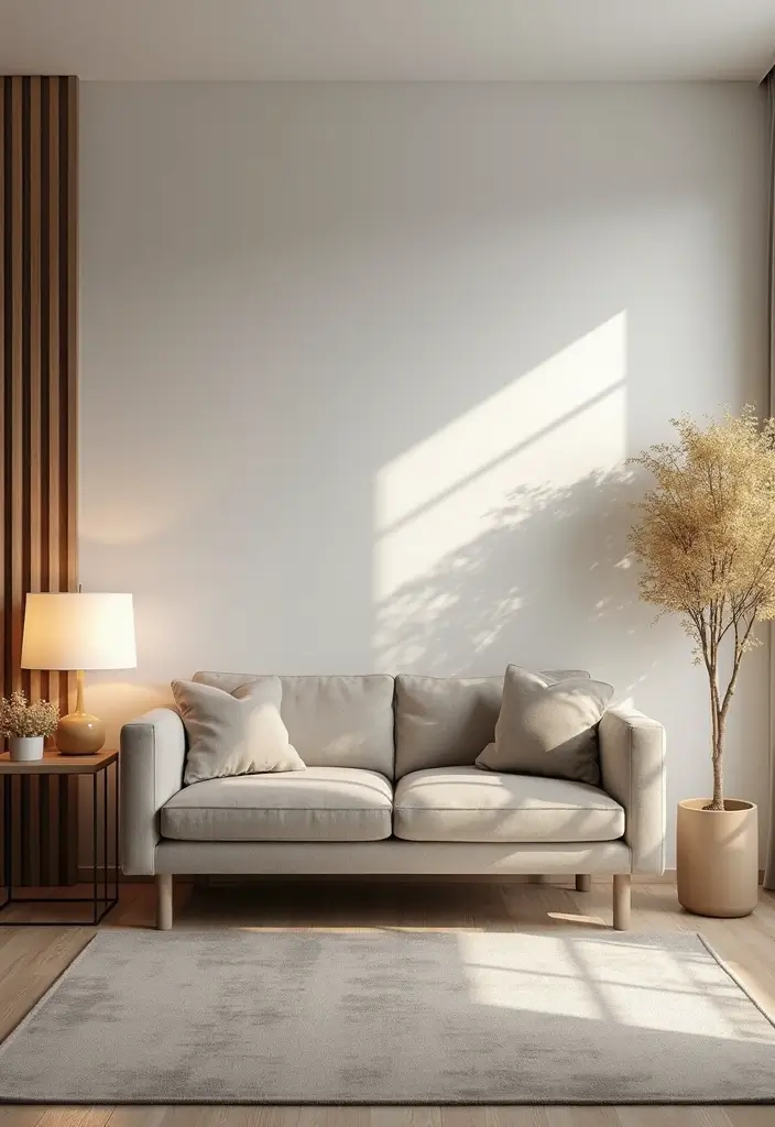 27 Simple Living Room Ideas for Effortless and Stylish Home Design 21 27 Simple Living Room Ideas for Effortless and Stylish Home Design - 21. Balanced Symmetry