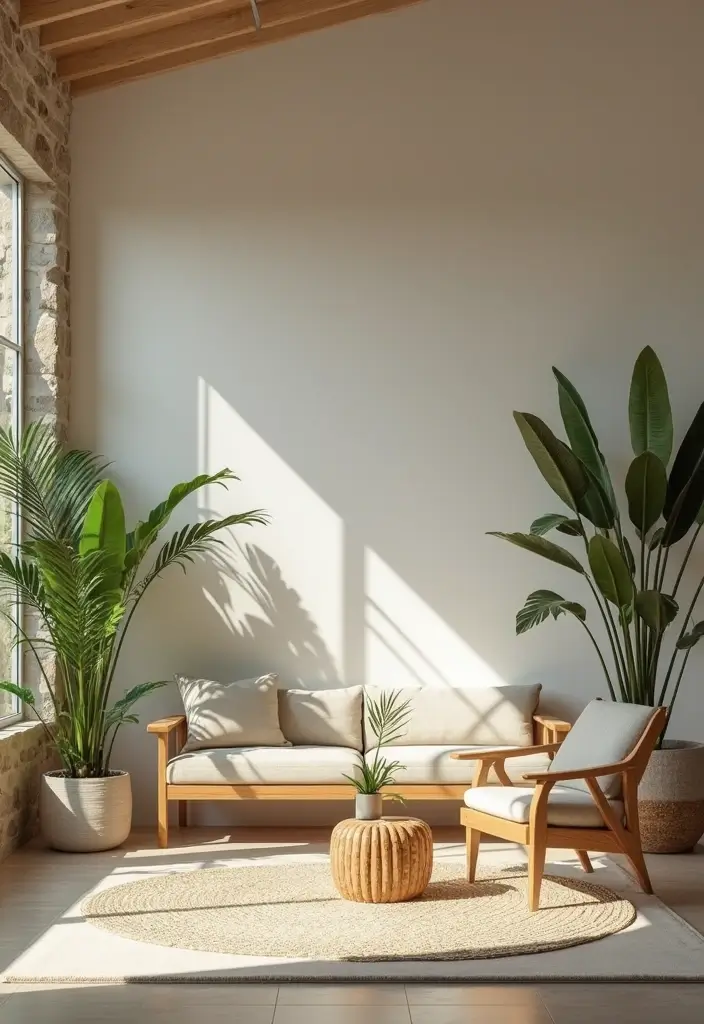 27 Simple Living Room Ideas for Effortless and Stylish Home Design 3 27 Simple Living Room Ideas for Effortless and Stylish Home Design - 3. Natural Elements