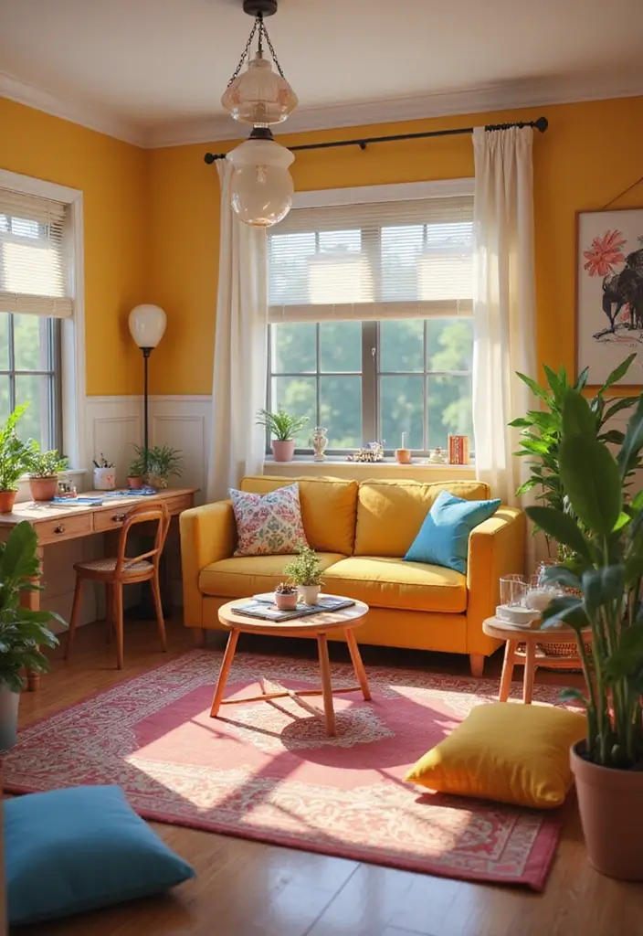 27 Sims 4 Living Room Ideas to Inspire Your Next Virtual Makeover 11 27 Sims 4 Living Room Ideas to Inspire Your Next Virtual Makeover - 11. Artistic Studio