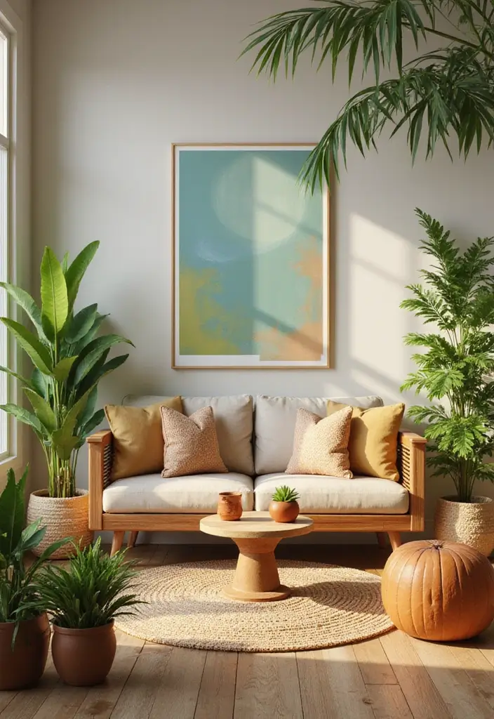 27 Sims 4 Living Room Ideas to Inspire Your Next Virtual Makeover 27 27 Sims 4 Living Room Ideas to Inspire Your Next Virtual Makeover - 27. Nature Inspired