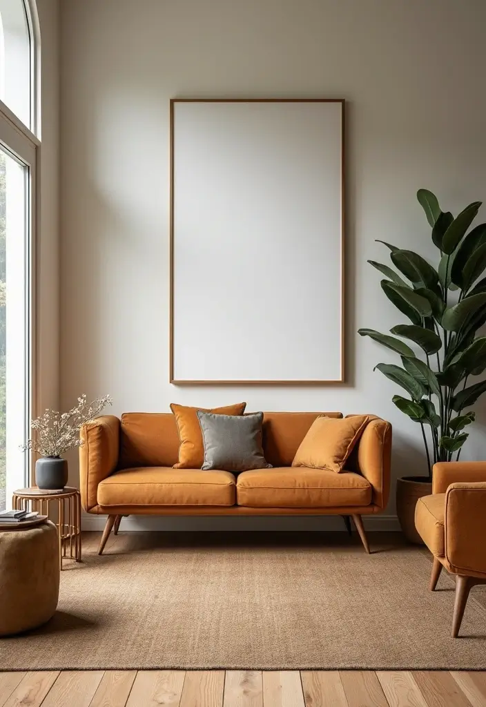 28 80s Living Room Ideas That Bring Retro Charm and Nostalgia 6 28 80s Living Room Ideas That Bring Retro Charm and Nostalgia - 6. Mid-Century Modern Influences