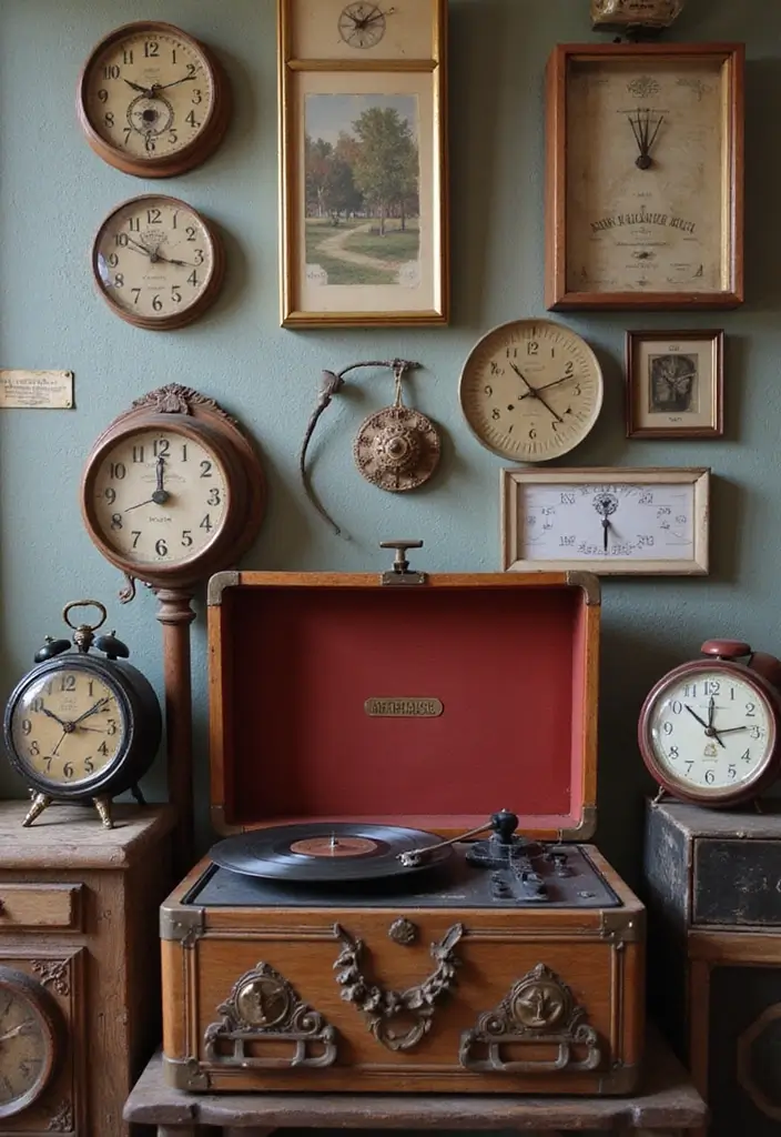 28 80s Living Room Ideas That Bring Retro Charm and Nostalgia 8 28 80s Living Room Ideas That Bring Retro Charm and Nostalgia - 8. Vintage Accessories