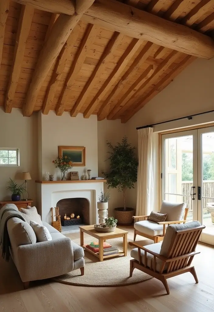 28 Ceiling Design Living Room Ideas That Transform Your Space 24 28 Ceiling Design Living Room Ideas That Transform Your Space - 24. Barrel Ceilings for an Inviting Feel