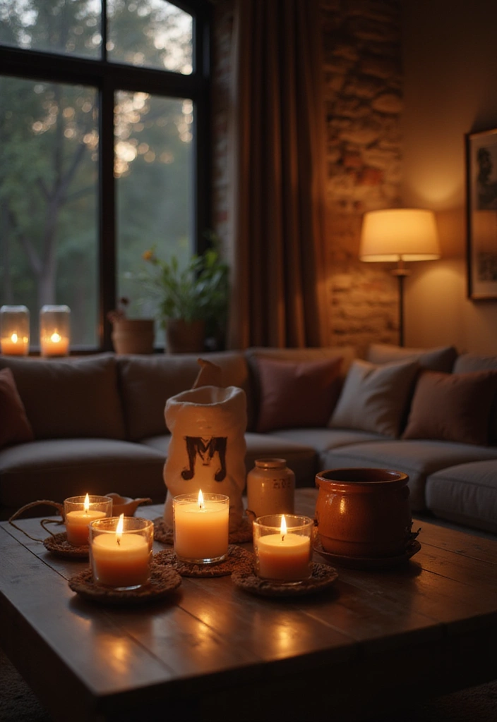 28 Cozy Apartment Living Room Ideas for Small Yet Inviting Spaces - 21. Sound and Smell