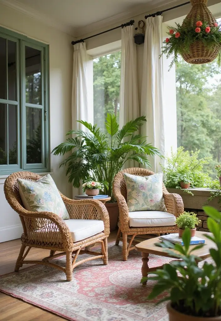 28 Cozy Apartment Living Room Ideas for Small Yet Inviting Spaces - 25. Outdoor Elements