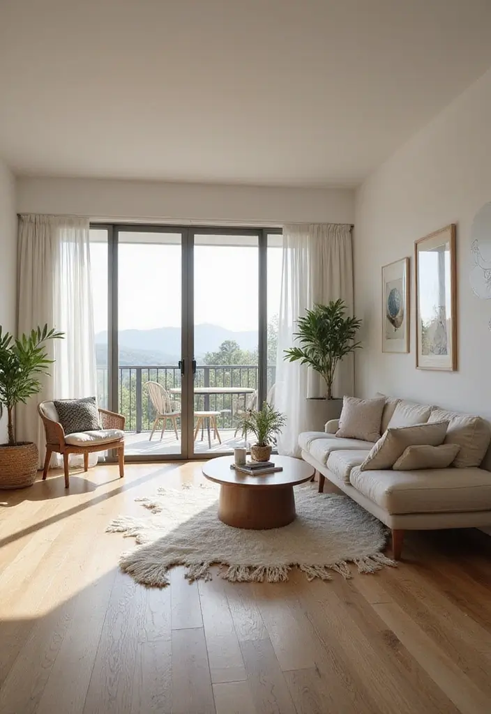 28 Earthy Living Room Designs for Natural Warm and Inviting Interiors 17 28 Earthy Living Room Designs for Natural Warm and Inviting Interiors - 17. Open Spaces