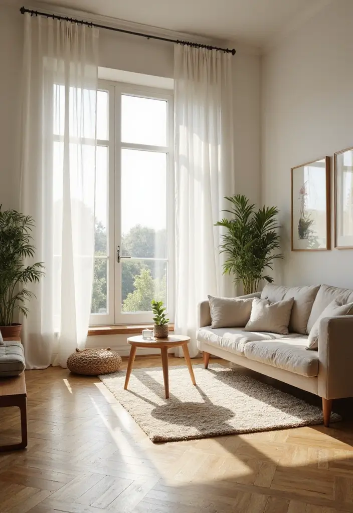 28 Earthy Living Room Designs for Natural Warm and Inviting Interiors 8 28 Earthy Living Room Designs for Natural Warm and Inviting Interiors - 8. Natural Lighting