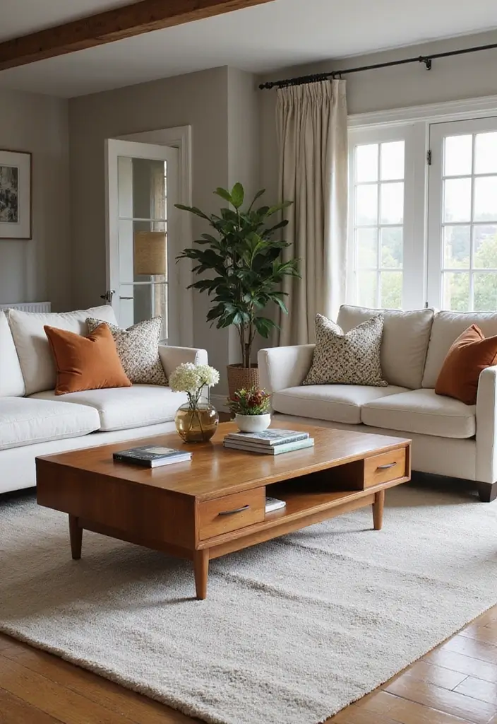 28 Formal Living Room Ideas for Elegant and Sophisticated Gathering Spaces 11 28 Formal Living Room Ideas for Elegant and Sophisticated Gathering Spaces - 11. Unique Coffee Tables