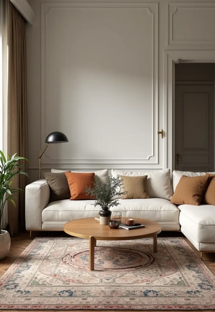 28 Formal Living Room Ideas for Elegant and Sophisticated Gathering Spaces 4 28 Formal Living Room Ideas for Elegant and Sophisticated Gathering Spaces - 4. Elegant Area Rugs