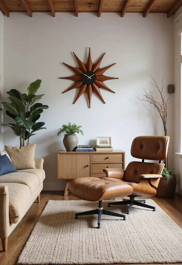 28 Formal Living Room Ideas for Elegant and Sophisticated Gathering Spaces 5 28 Formal Living Room Ideas for Elegant and Sophisticated Gathering Spaces - 5. Mid-Century Modern Accents