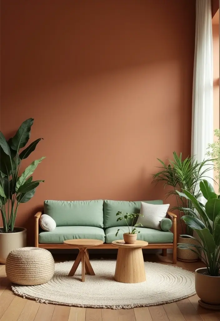28 Living Room Wall Painting Ideas That Refresh and Transform Interiors 1 28 Living Room Wall Painting Ideas That Refresh and Transform Interiors - 1. Soothing Earth Tones