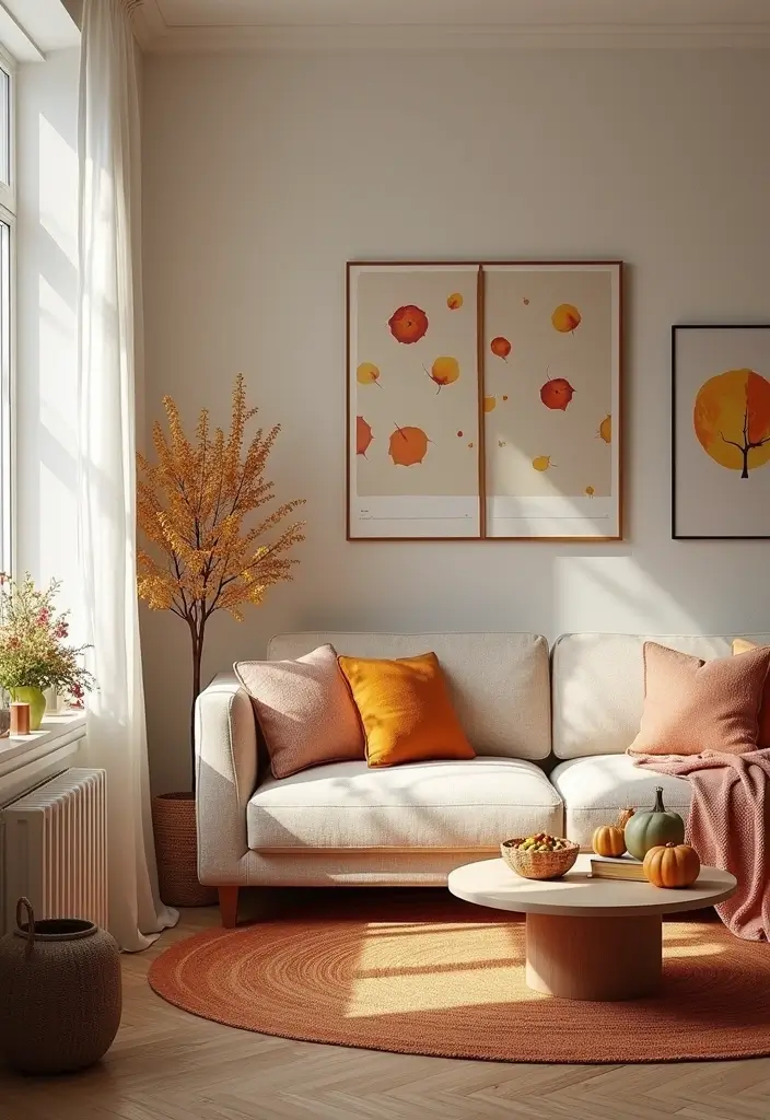 28 Living Room Wall Painting Ideas That Refresh and Transform Interiors 14 28 Living Room Wall Painting Ideas That Refresh and Transform Interiors - 14. Seasonal Color Updates