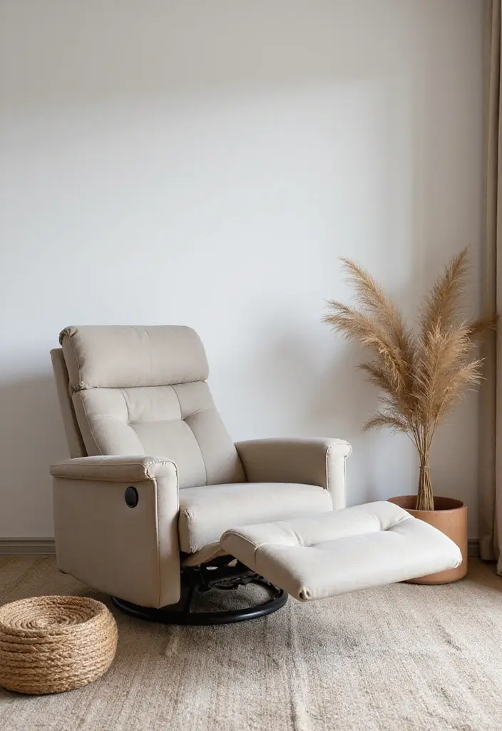 28 Recliners in Living Room Ideas for Comfort and Style in Every Home 1 28 Recliners in Living Room Ideas for Comfort and Style in Every Home - 1. The Minimalist Dream