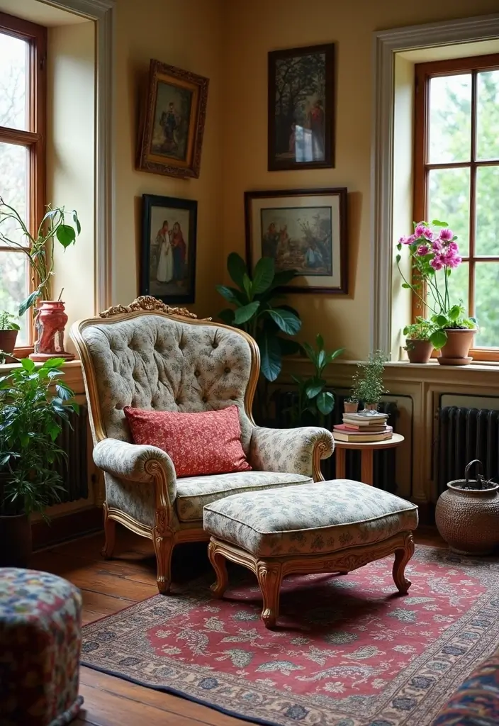 28 Recliners in Living Room Ideas for Comfort and Style in Every Home 12 28 Recliners in Living Room Ideas for Comfort and Style in Every Home - 12. Artistic Flair