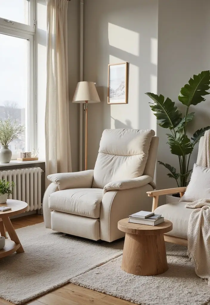 28 Recliners in Living Room Ideas for Comfort and Style in Every Home 27 28 Recliners in Living Room Ideas for Comfort and Style in Every Home - 27. Family-Focused Recliners