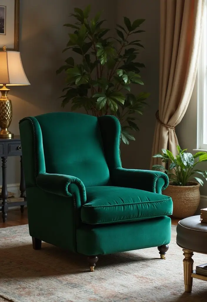 28 Recliners in Living Room Ideas for Comfort and Style in Every Home 3 28 Recliners in Living Room Ideas for Comfort and Style in Every Home - 3. Chic Velvet Vibes