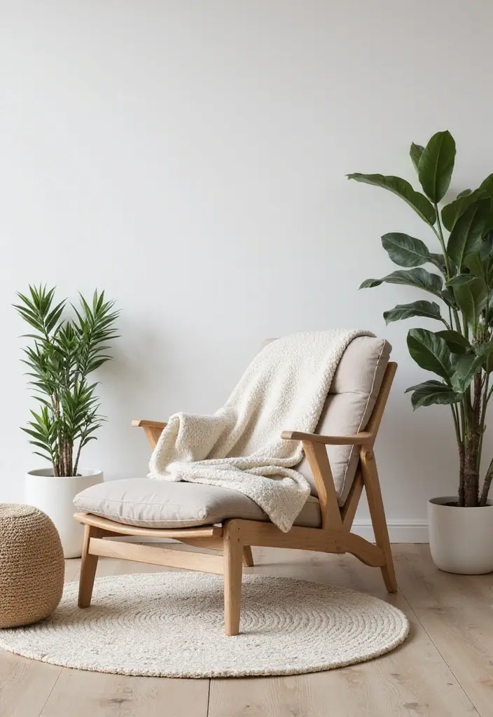 28 Recliners in Living Room Ideas for Comfort and Style in Every Home 6 28 Recliners in Living Room Ideas for Comfort and Style in Every Home - 6. Scandinavian Simplicity