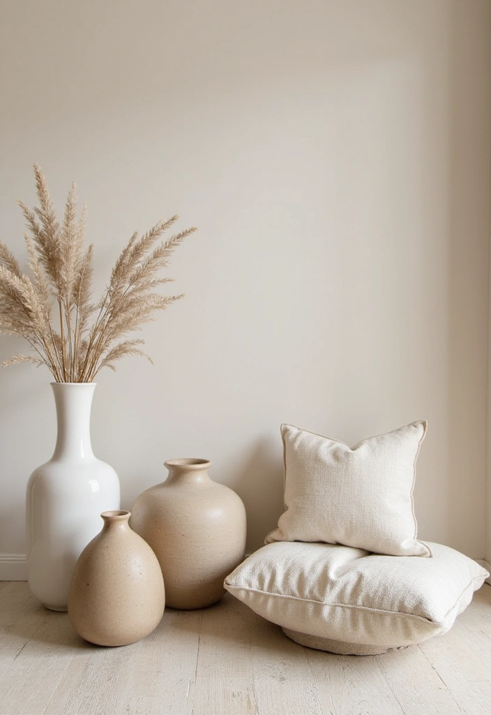 29 Cream Living Room Ideas That Elevate Soft Modern and Elegant Spaces 26 29 Cream Living Room Ideas That Elevate Soft Modern and Elegant Spaces - 26. Chic Decorative Objects