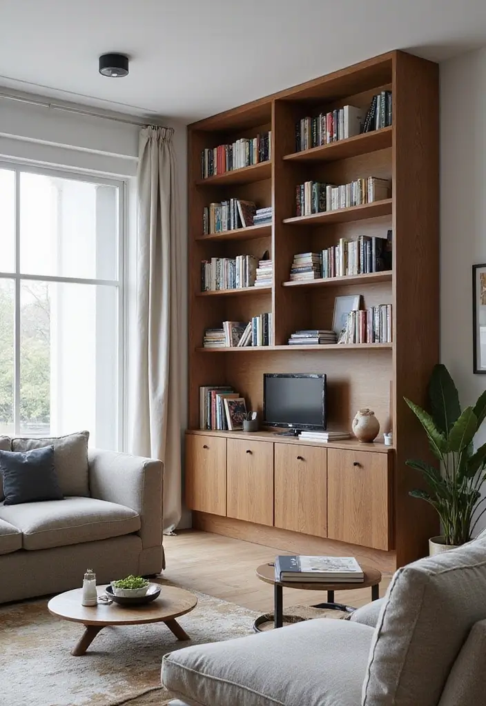 29 IKEA Living Room Ideas That Are Budget-Friendly and Stylish - 19. Timeless Elegance with BILLY