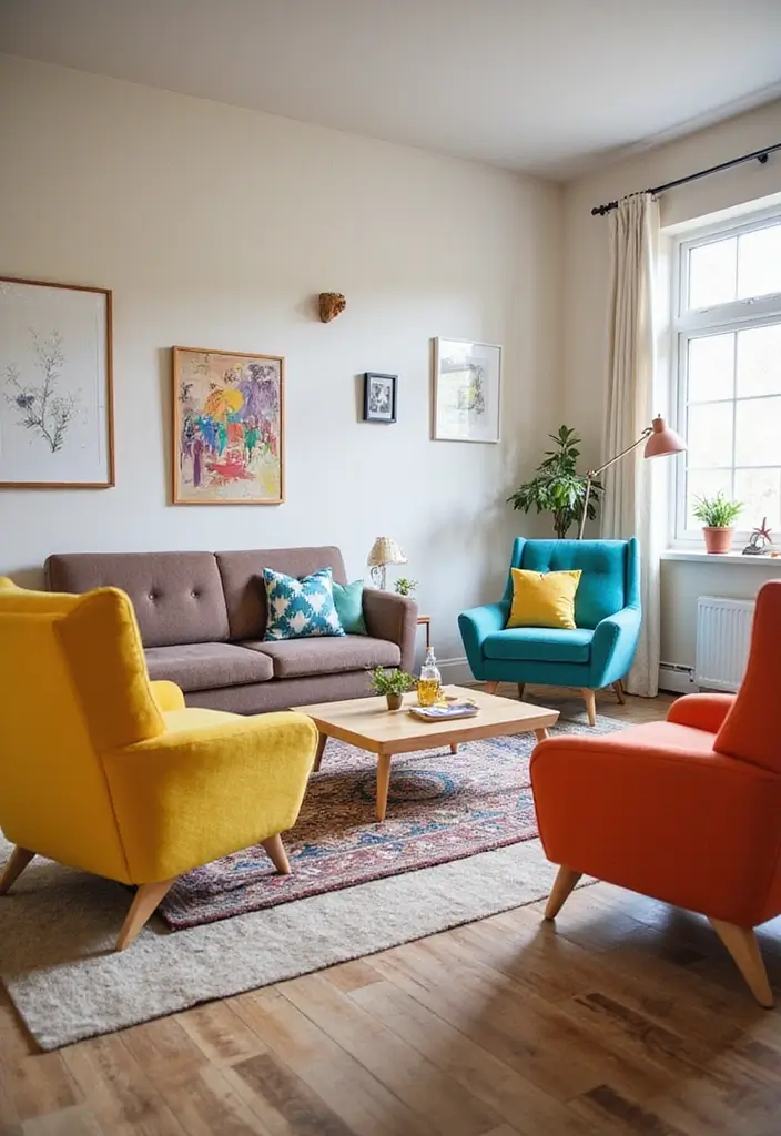 29 IKEA Living Room Ideas That Are Budget-Friendly and Stylish - 22. Playful Functionality with VALLENTUNA