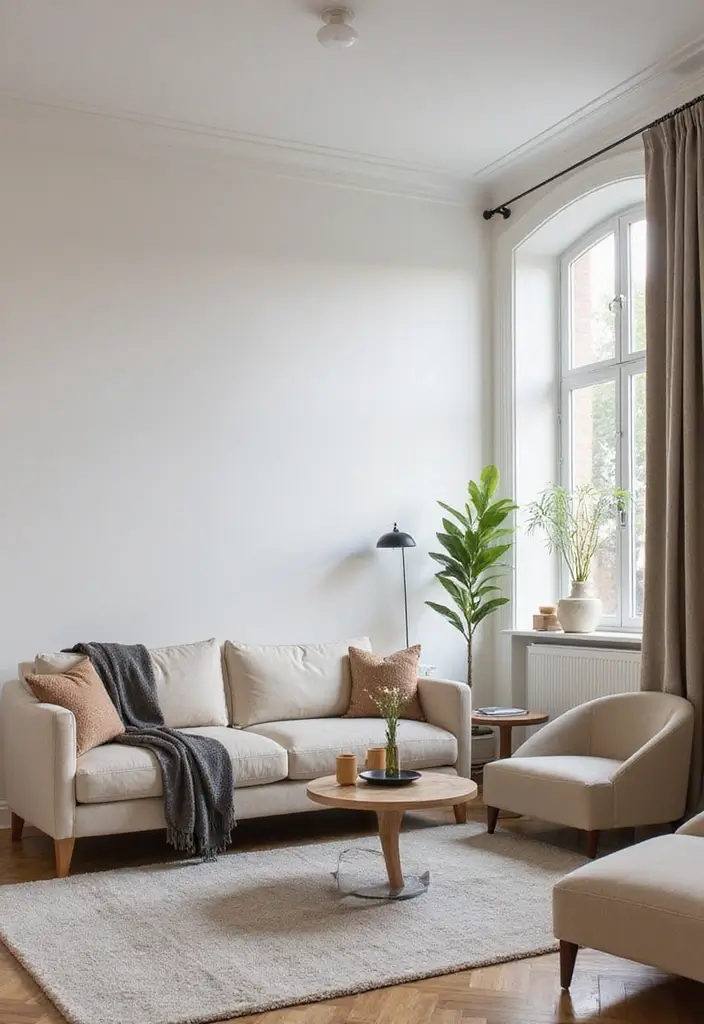 29 IKEA Living Room Ideas That Are Budget-Friendly and Stylish - 24. Simple Elegance with VERSAL