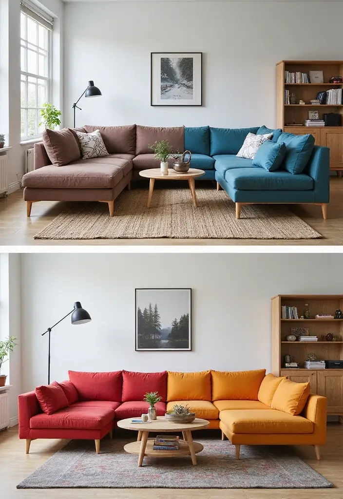29 IKEA Living Room Ideas That Are Budget-Friendly and Stylish - 3. Modular Magic with EKTORP