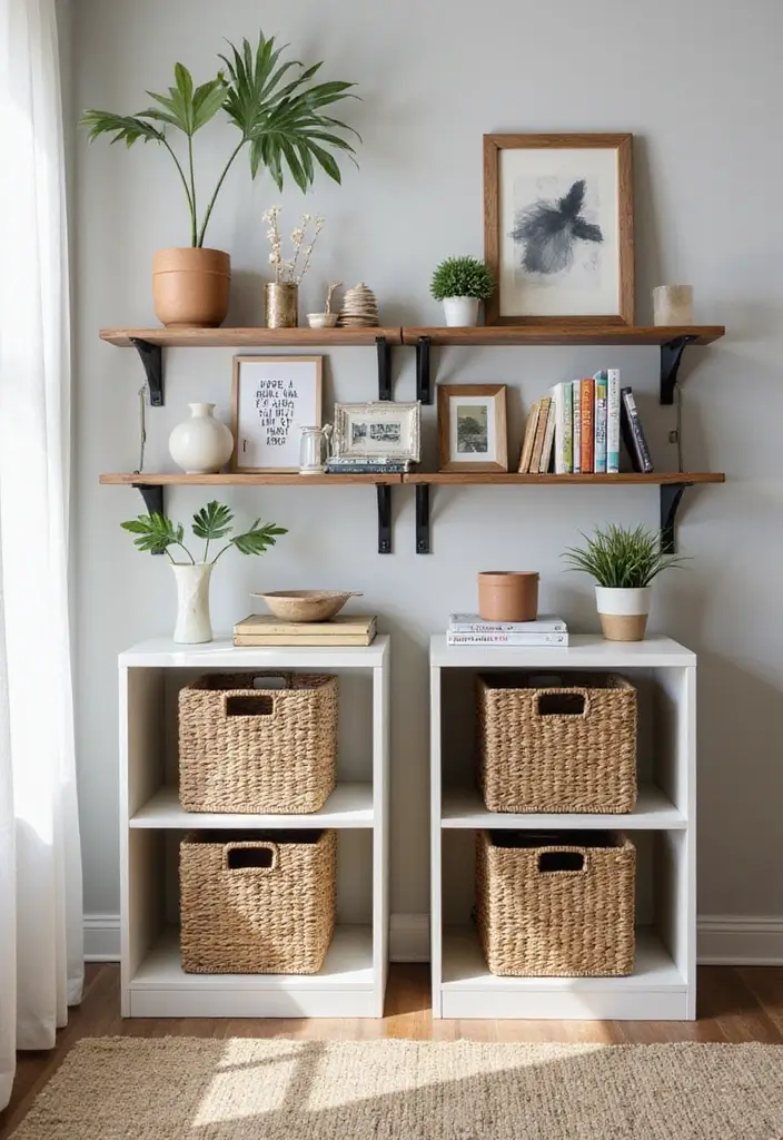 29 IKEA Living Room Ideas That Are Budget-Friendly and Stylish - 4. Smart Storage with KALLAX