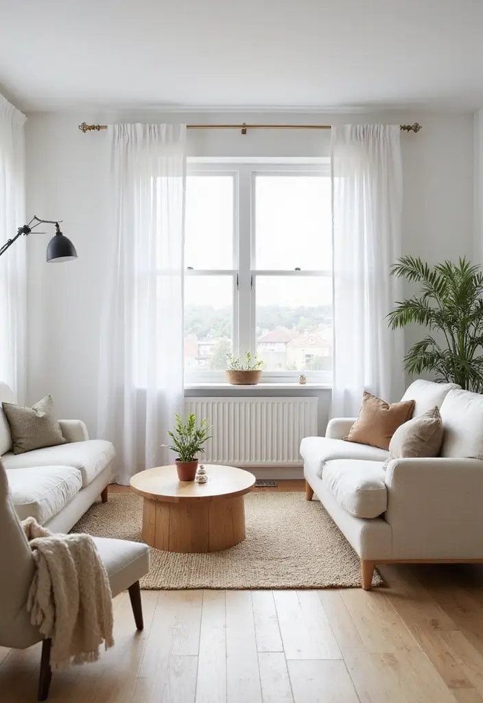 29 IKEA Living Room Ideas That Are Budget-Friendly and Stylish - 6. Bright and Airy with BRIMNES