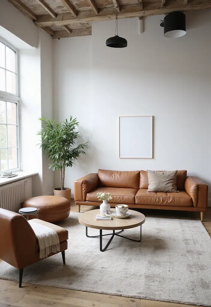 29 Industrial Living Room Designs That Showcase Raw and Stylish Aesthetics 3 29 Industrial Living Room Designs That Showcase Raw and Stylish Aesthetics - 3. Minimalist Furnishings