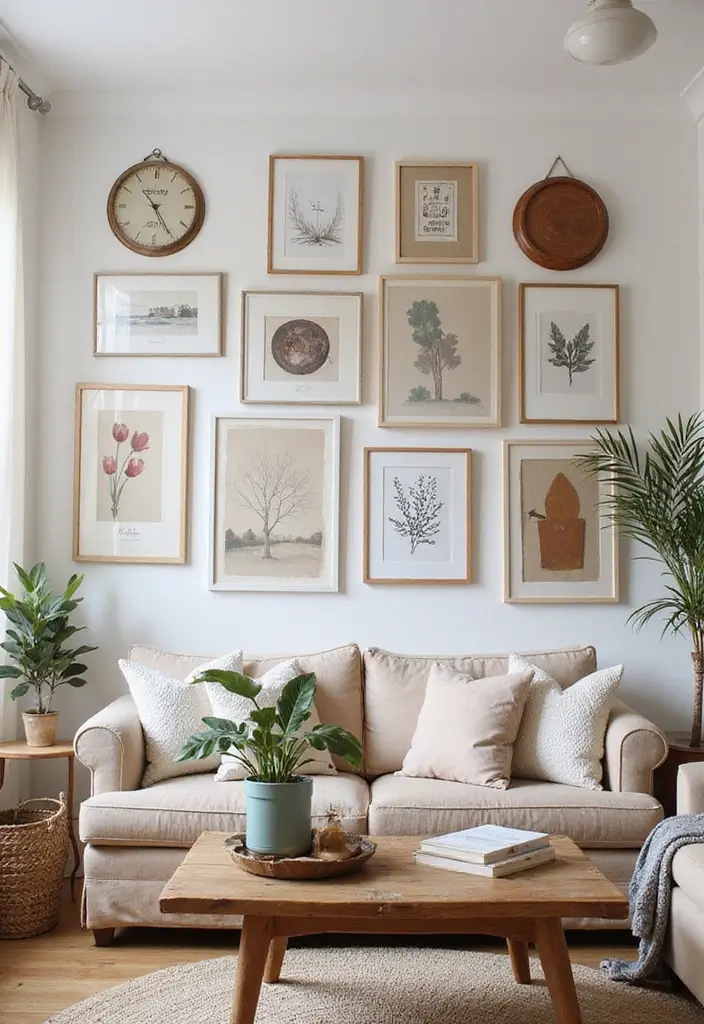 29 Large Living Room Wall Decor Ideas That Fill Big Empty Walls Beautifully 25 29 Large Living Room Wall Decor Ideas That Fill Big Empty Walls Beautifully - 25. DIY Wall Art Projects