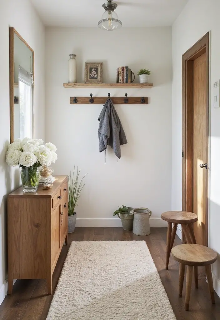 30 Basement Living Room Ideas That Turn Extra Space Into Cozy Retreats 27 30 Basement Living Room Ideas That Turn Extra Space Into Cozy Retreats - 27. Stylish Entryway