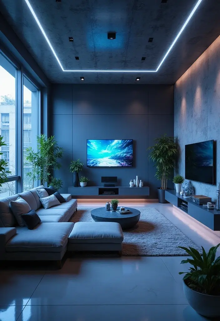 30 Best Living Room Bloxburg Ideas to Inspire Your Dream Build 12 30 Best Living Room Bloxburg Ideas to Inspire Your Dream Build - 12. High-Tech Haven