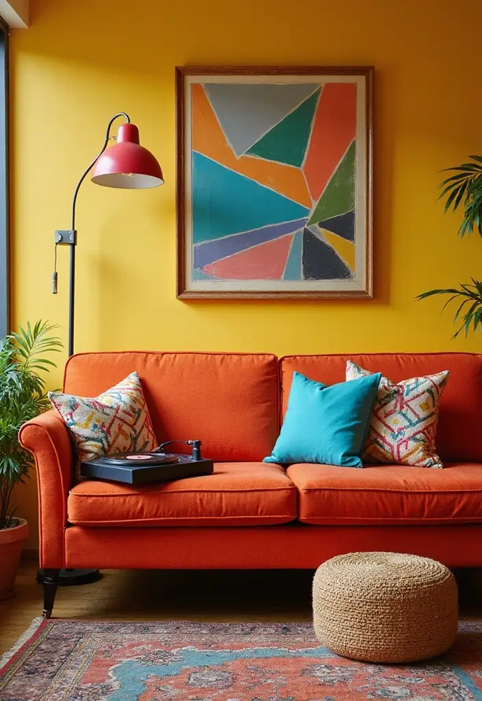 30 Best Living Room Bloxburg Ideas to Inspire Your Dream Build 5 30 Best Living Room Bloxburg Ideas to Inspire Your Dream Build - 5. Retro Revival