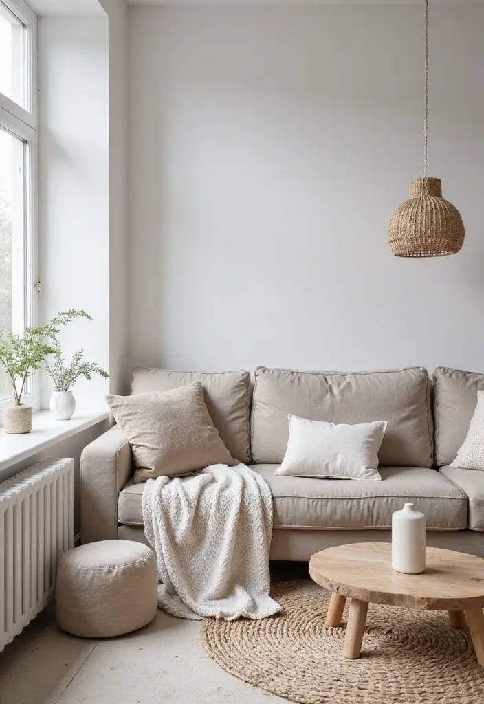 30 Christmas Living Room Ideas That Create Magical Holiday Vibes 13 30 Christmas Living Room Ideas That Create Magical Holiday Vibes - 13. Nordic Simplicity