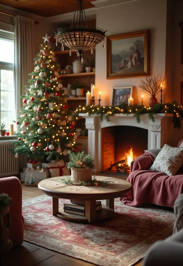 30 Christmas Living Room Ideas That Create Magical Holiday Vibes 25 30 Christmas Living Room Ideas That Create Magical Holiday Vibes - 25. Festive Family Traditions