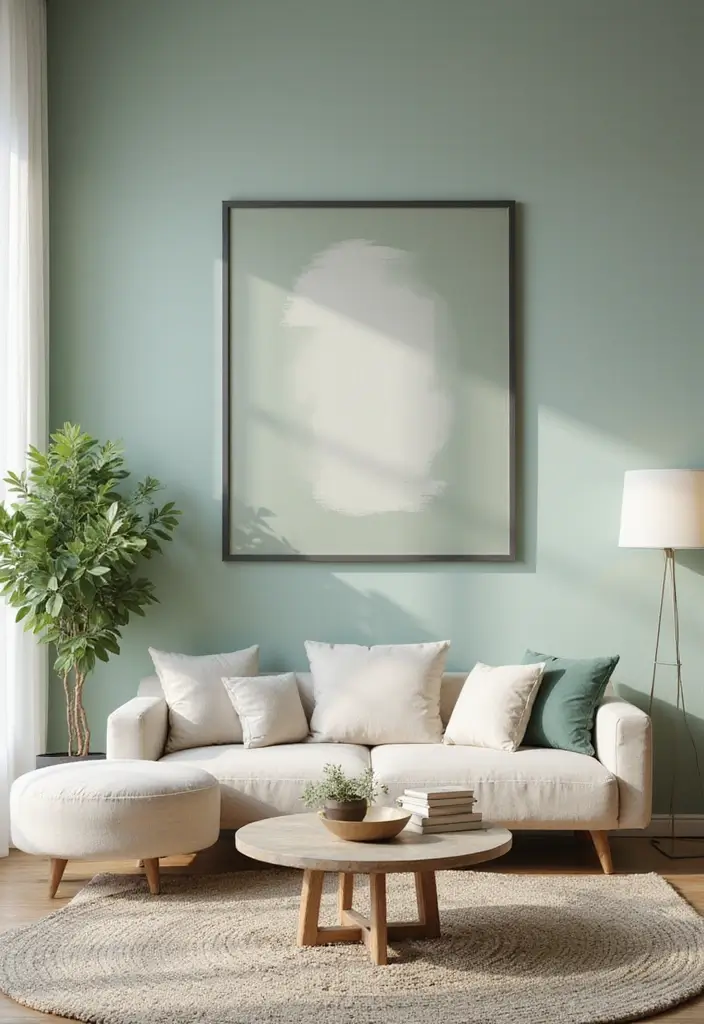 30 Contemporary Living Room Designs That Redefine Modern Style - 18. Eco-Friendly Paints