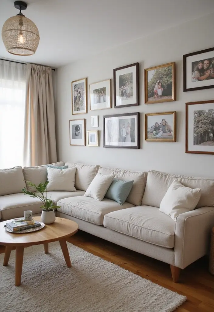 30 Contemporary Living Room Designs That Redefine Modern Style - 21. Personalized Decor Elements