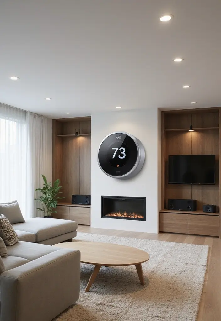 30 Contemporary Living Room Designs That Redefine Modern Style - 22. Innovative Home Technology