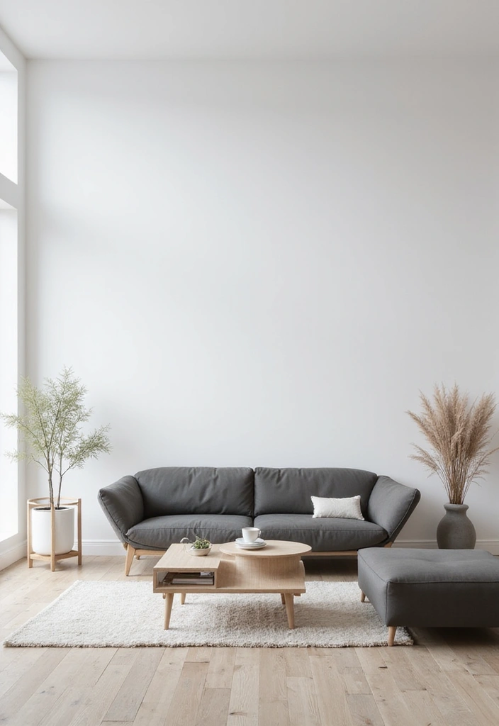 30 Curved Sofa Living Room Ideas That Add Flow and Modern Elegance 1 30 Curved Sofa Living Room Ideas That Add Flow and Modern Elegance - 1. Sleek Minimalism with Monochrome